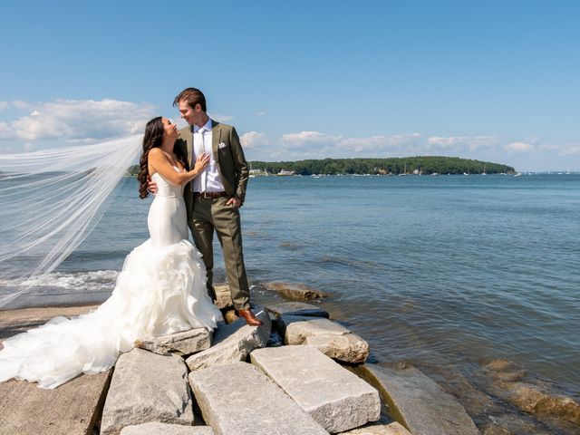 Tanner and Nikki's Wedding in Peaks Island, Maine 35