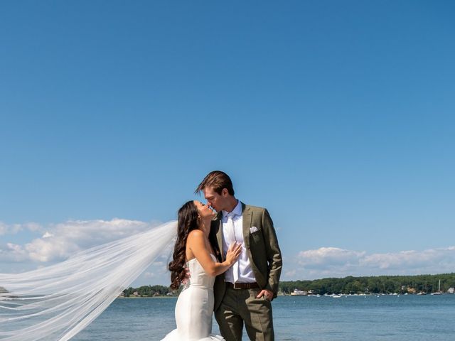 Tanner and Nikki's Wedding in Peaks Island, Maine 1
