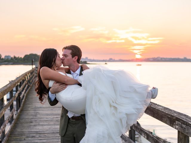 Tanner and Nikki's Wedding in Peaks Island, Maine 42