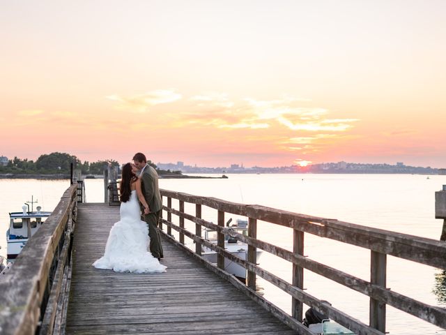 Tanner and Nikki's Wedding in Peaks Island, Maine 3