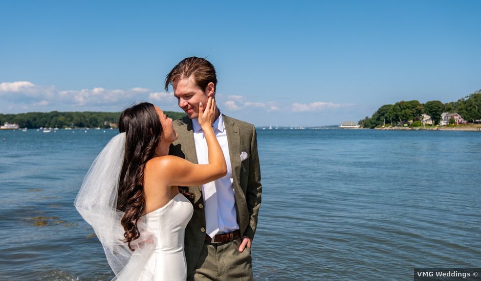 Tanner and Nikki's Wedding in Peaks Island, Maine
