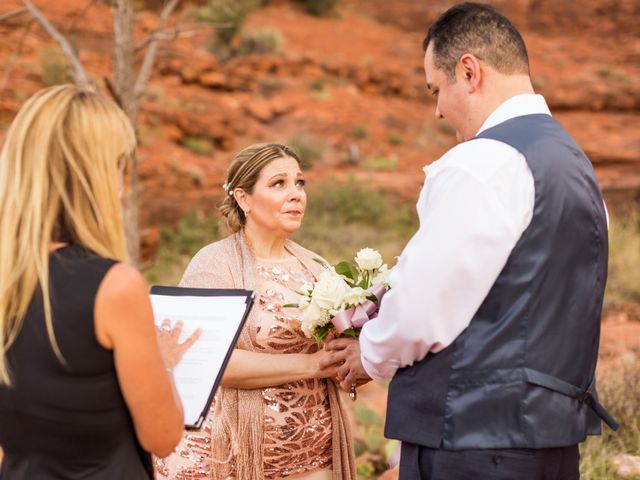 Jorge and Barbara&apos;s Wedding in Sedona, Arizona 12