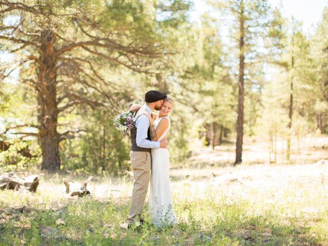 John and Sarah&apos;s Wedding in Flagstaff, Arizona 13