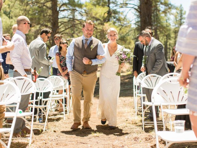John and Sarah&apos;s Wedding in Flagstaff, Arizona 20