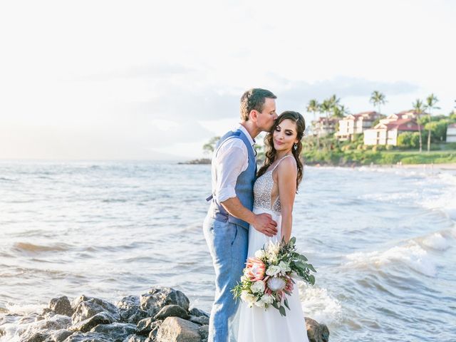 Keith and Marie&apos;s Wedding in Kihei, Hawaii 15