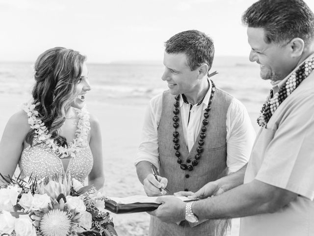 Keith and Marie&apos;s Wedding in Kihei, Hawaii 29