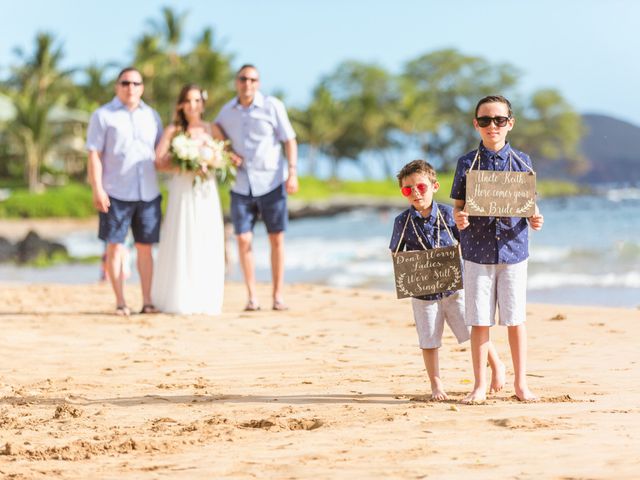 Keith and Marie&apos;s Wedding in Kihei, Hawaii 43