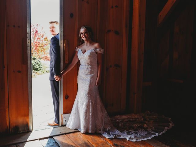 Kayla and John&apos;s Wedding in Andover, New Hampshire 20