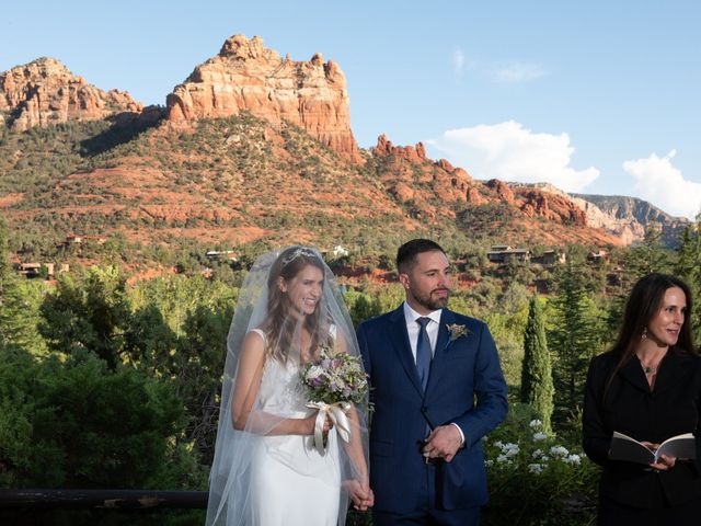 Jeff and Emily&apos;s Wedding in Sedona, Arizona 10