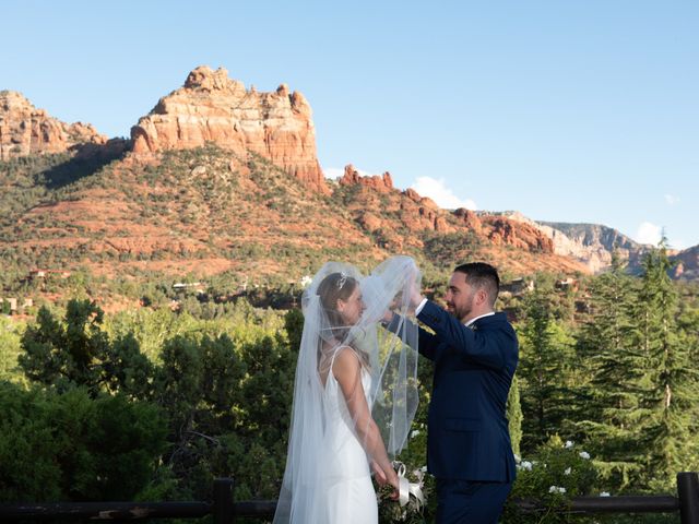 Jeff and Emily&apos;s Wedding in Sedona, Arizona 14