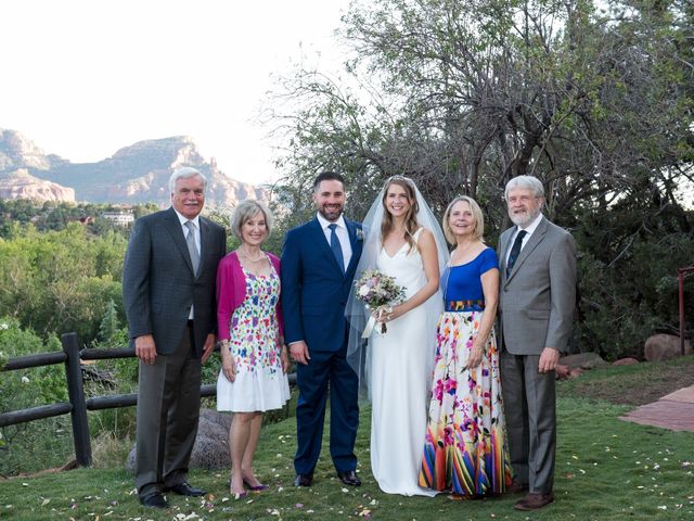 Jeff and Emily&apos;s Wedding in Sedona, Arizona 17