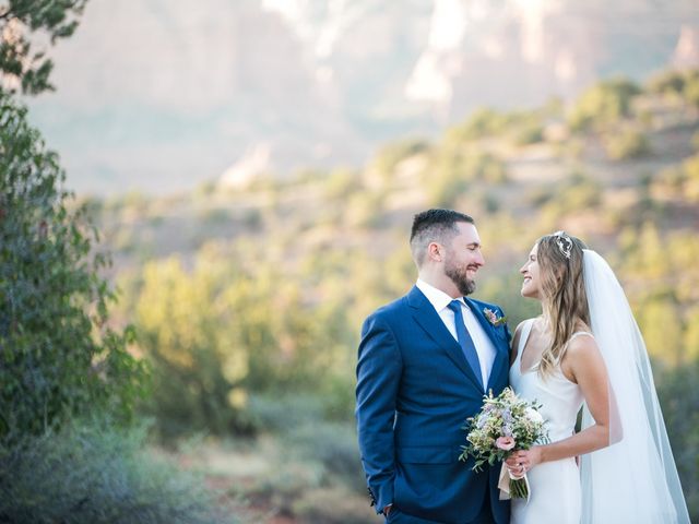 Jeff and Emily&apos;s Wedding in Sedona, Arizona 21