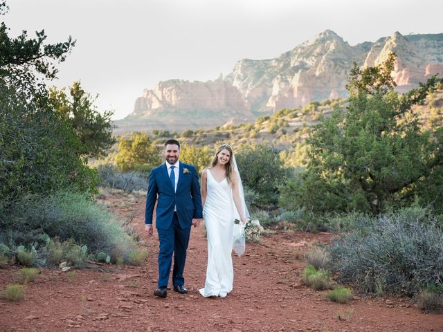 Jeff and Emily&apos;s Wedding in Sedona, Arizona 22