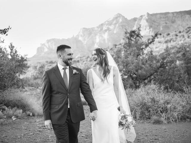 Jeff and Emily&apos;s Wedding in Sedona, Arizona 23