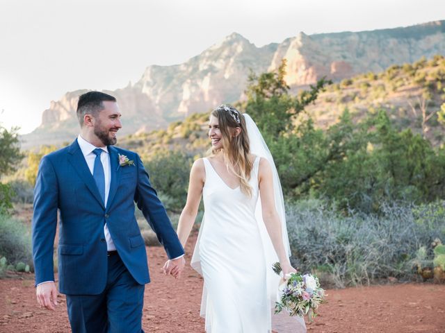 Jeff and Emily&apos;s Wedding in Sedona, Arizona 24