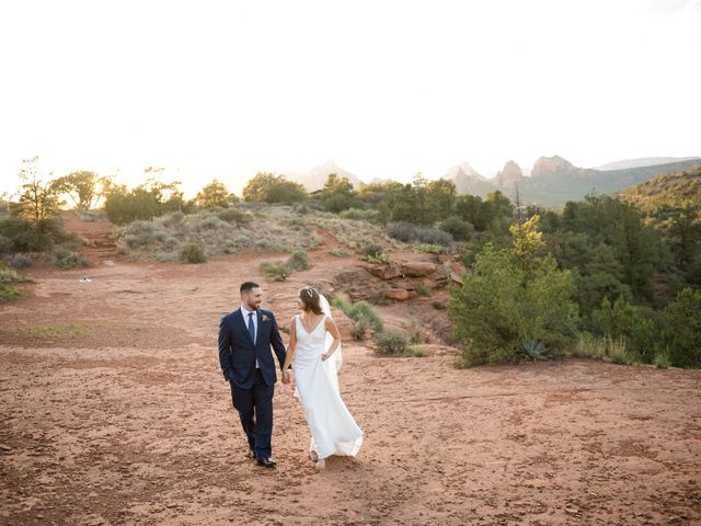 Jeff and Emily&apos;s Wedding in Sedona, Arizona 26