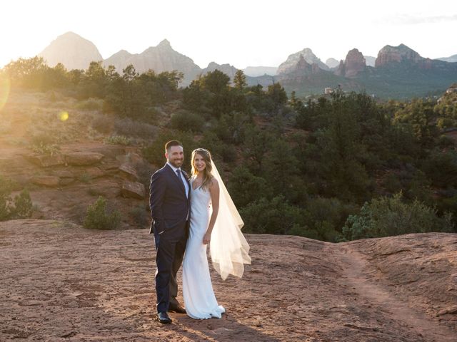 Jeff and Emily&apos;s Wedding in Sedona, Arizona 27