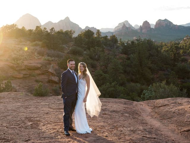 Jeff and Emily&apos;s Wedding in Sedona, Arizona 28