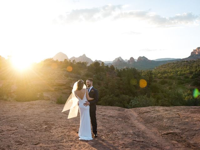Jeff and Emily&apos;s Wedding in Sedona, Arizona 29