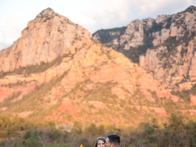 Jeff and Emily&apos;s Wedding in Sedona, Arizona 32
