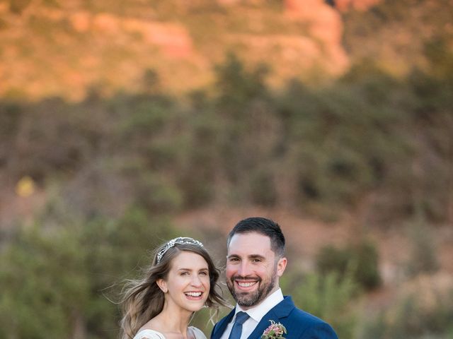 Jeff and Emily&apos;s Wedding in Sedona, Arizona 34