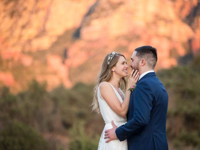 Jeff and Emily&apos;s Wedding in Sedona, Arizona 35