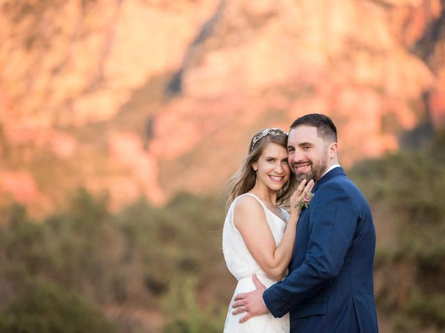 Jeff and Emily&apos;s Wedding in Sedona, Arizona 36
