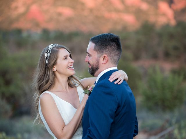 Jeff and Emily&apos;s Wedding in Sedona, Arizona 38