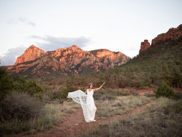 Jeff and Emily&apos;s Wedding in Sedona, Arizona 46