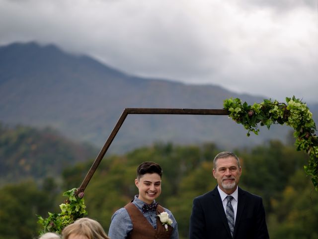 Kate and Ali&apos;s Wedding in Gatlinburg, Tennessee 16