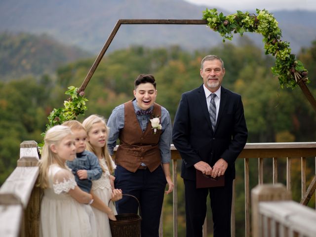 Kate and Ali&apos;s Wedding in Gatlinburg, Tennessee 18