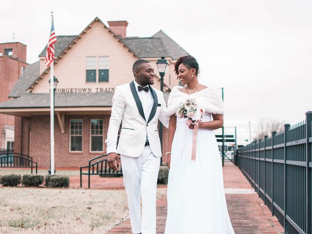 Kenese and Andre&apos;s Wedding in Georgetown, Delaware 6