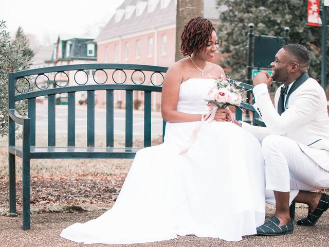 Kenese and Andre&apos;s Wedding in Georgetown, Delaware 8
