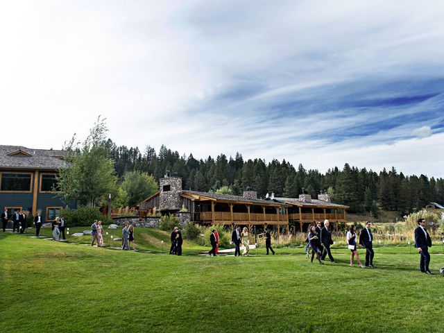 Alyssa and David's Wedding in Big Sky, Montana 13