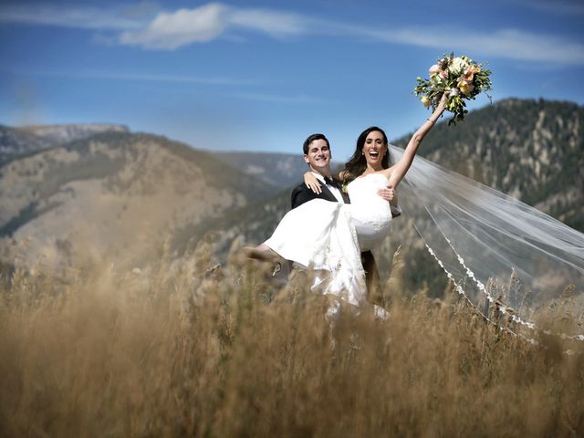 Alyssa and David's Wedding in Big Sky, Montana 25