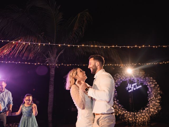 William and Andrea's Wedding in Playa Mujeres, Mexico 28