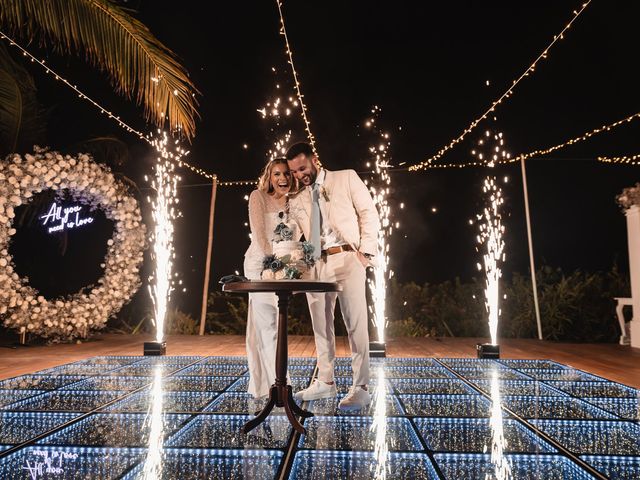 William and Andrea's Wedding in Playa Mujeres, Mexico 41