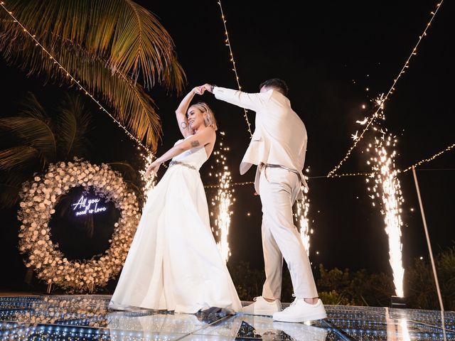William and Andrea's Wedding in Playa Mujeres, Mexico 62