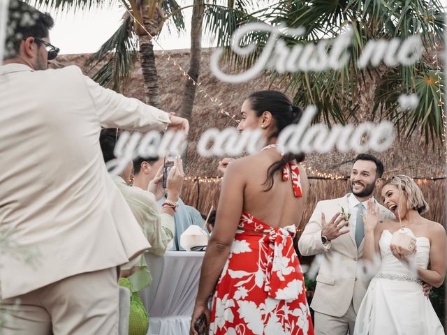 William and Andrea's Wedding in Playa Mujeres, Mexico 70