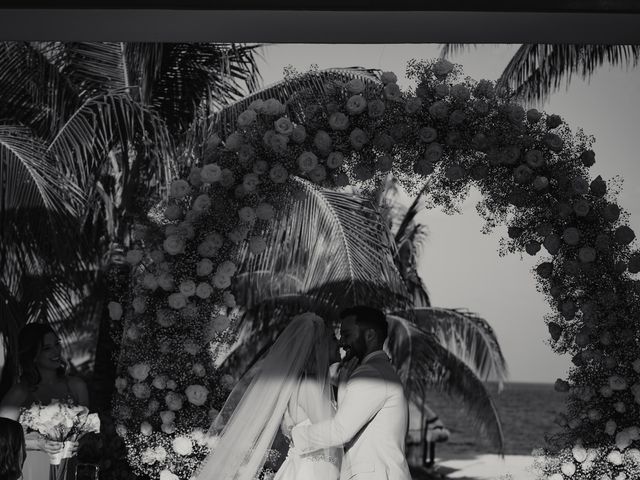 William and Andrea's Wedding in Playa Mujeres, Mexico 113