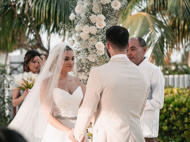 William and Andrea's Wedding in Playa Mujeres, Mexico 123