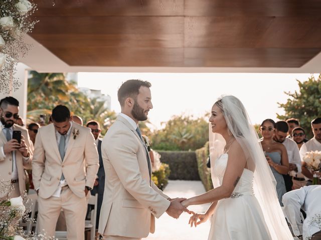 William and Andrea's Wedding in Playa Mujeres, Mexico 125