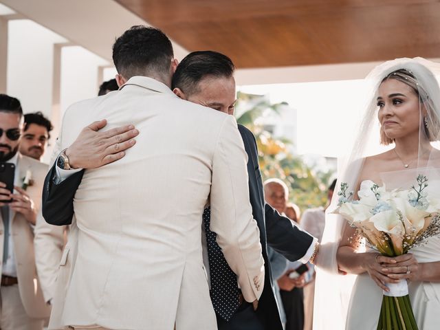 William and Andrea's Wedding in Playa Mujeres, Mexico 126