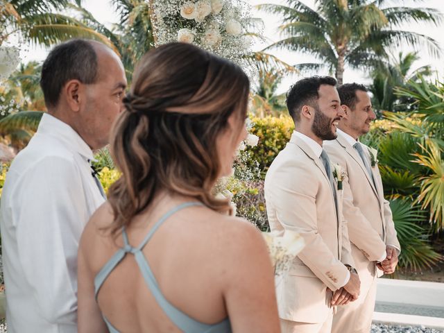 William and Andrea's Wedding in Playa Mujeres, Mexico 131