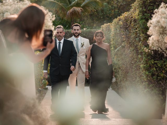 William and Andrea's Wedding in Playa Mujeres, Mexico 137