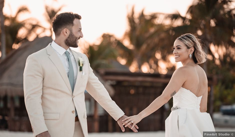William and Andrea's Wedding in Playa Mujeres, Mexico