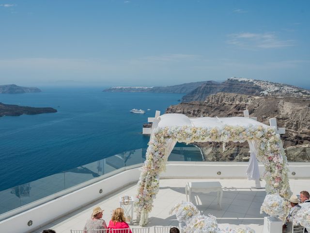 Scott and Paulina&apos;s Wedding in Santorini, Greece 9