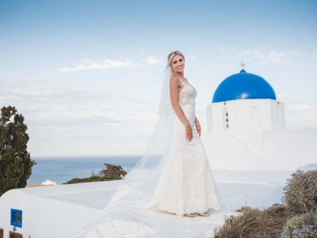 Scott and Paulina&apos;s Wedding in Santorini, Greece 20