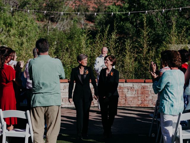 Alice and Shannon&apos;s Wedding in Sedona, Arizona 39