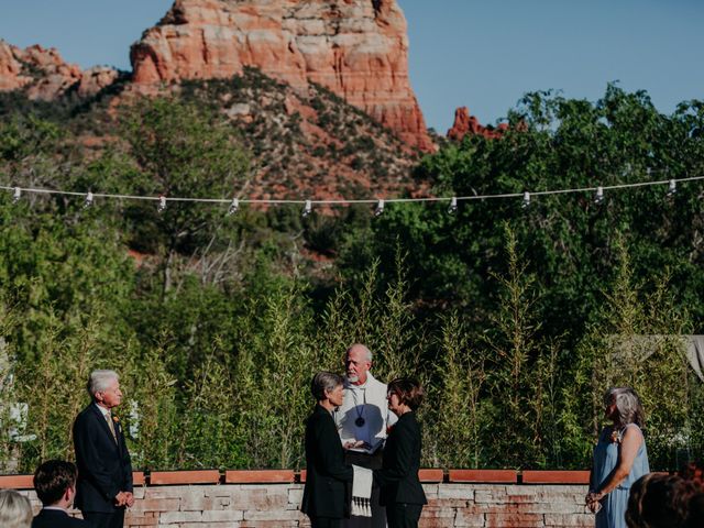 Alice and Shannon&apos;s Wedding in Sedona, Arizona 41